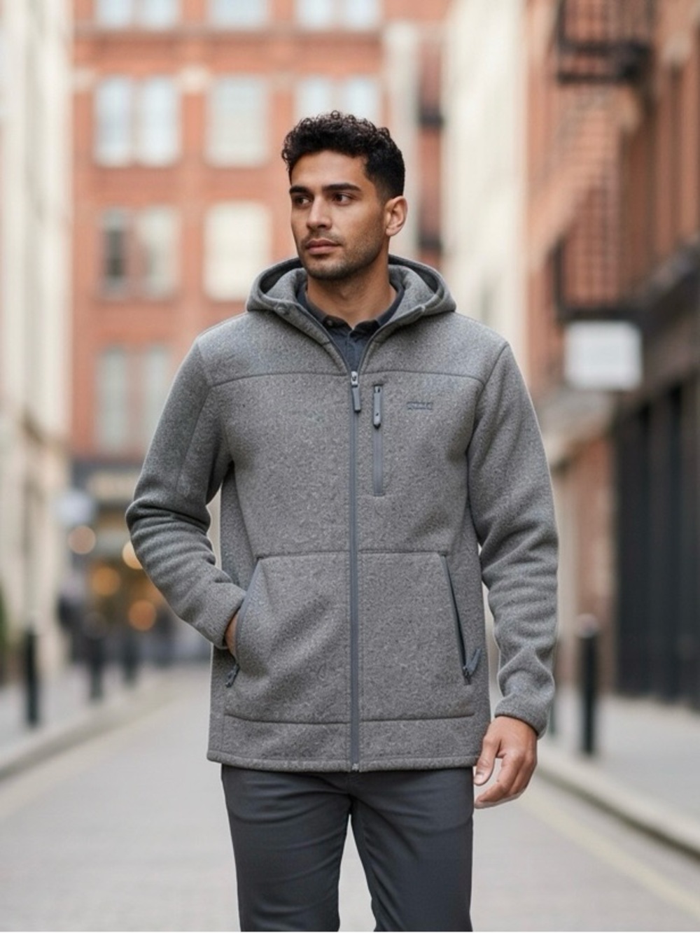 Stio men’s Hooded Zip-Up Jacket